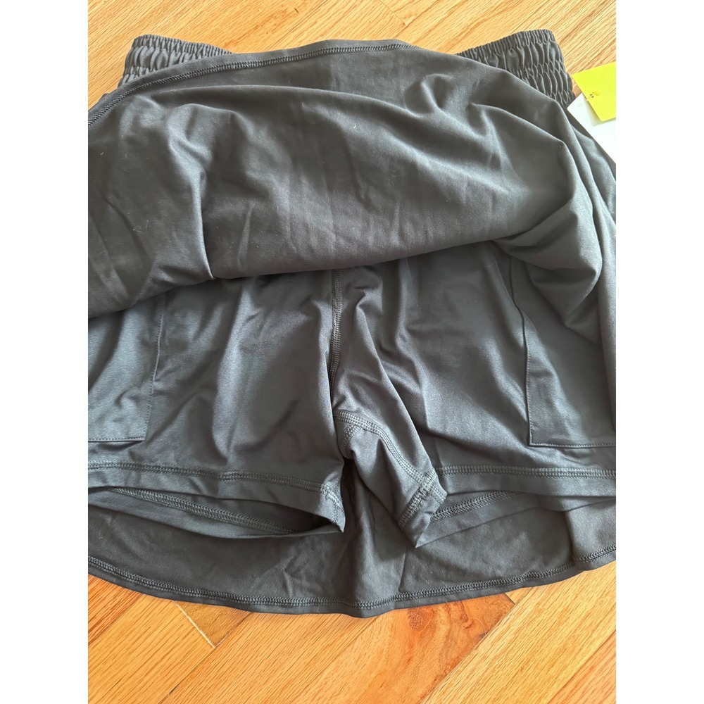 All In Motion Girls Black Tiered Ruffle Knit Skort High Rise Size XL 14 NWT - Picture 5 of 5